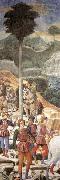 GOZZOLI, Benozzo Procession of the Magi painting